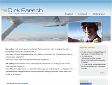 Tablet Screenshot of dirk-farsch.de